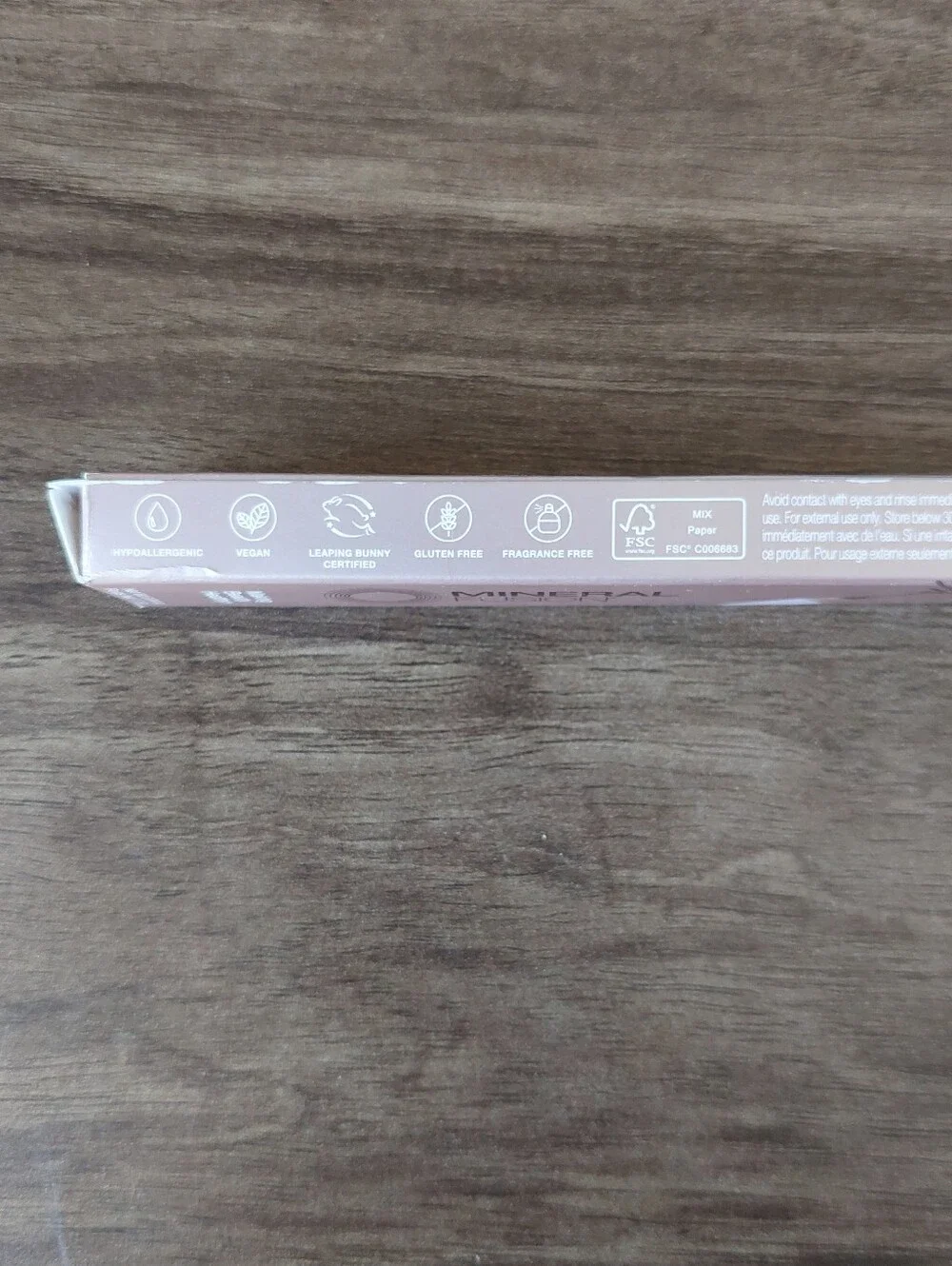 Mineral Fusion Eye Pencil Eyeliner Color Touch Brown NIB